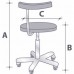 AR-Z69F - стул врача c подножкой для ног