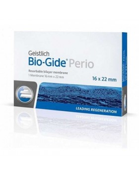 BIO-GIDE Perio 16х22 мм, резорбируемая двухслойная барьерная мембрана