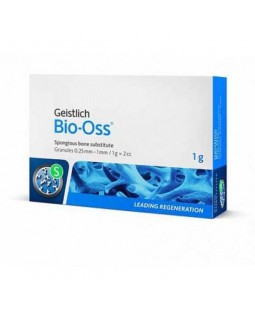 BIO-OSS - 1,0 г, гранулы 0,25-1 мм, размер S, натуральный костнозамещающий материал