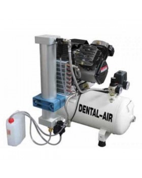Dental Air 3/24/57 - безмасляный воздушный компрессор с осушителем, без кожуха (200 л/мин) на 3 установки