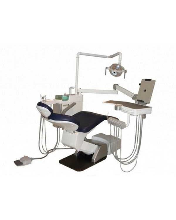 Eclipse - стоматологическая установка с нижней подачей инструментов, двумя стульями