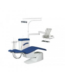IMPULS S100 - стационарная стоматологическая установка с верхней подачей инструментов