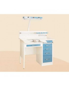 СРТ1Т - стол рабочий однотумбовый (зуботехнический) 1200 мм, базовый вариант на 1 рабочее место.