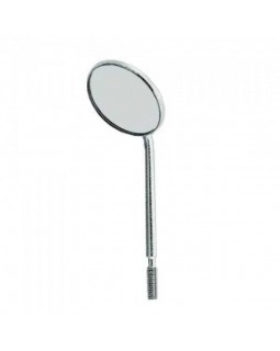 Зеркало без ручки увеличивающее на удлиненной ножке, диаметр 22 мм, 1 штука