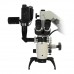 Densim Optics - стоматологический операционный микроскоп с поворотным двойным бинокуляром (0-195 градусов) и светодиодной подсветкой