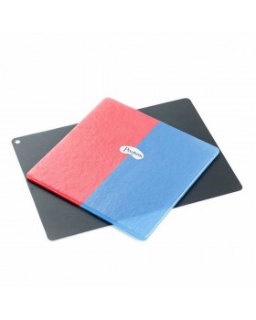Mouthguard Laminates Blue/Red - двухцветные красно-голубые пластины для вакуумформера, 4,0 мм (12 шт.)