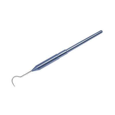 Зонд стоматологический серповидный большой — 01-08 Зонд стоматологический серповидный большой — 01-08