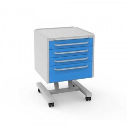 A-014 - модуль подкатной c 4-мя ящиками, серия Бизнес, цвет фронта RAL5024