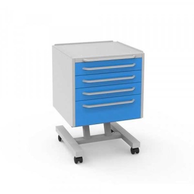 A-014 - модуль подкатной c 4-мя ящиками, серия Бизнес, цвет фронта RAL5024 A-014 - модуль подкатной c 4-мя ящиками, серия Бизнес, цвет фронта RAL5024