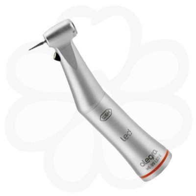 Alegra WE-99 LED G - угловой наконечник с генератором света и кнопочным зажимом бора, диаметр головки 10,1 мм, 1:4,5 Alegra WE-99 LED G - угловой наконечник с генератором света и кнопочным зажимом бора, диаметр головки 10,1 мм, 1:4,5