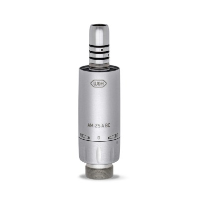 AM-25 A BC - пневматический микромотор для прямых и угловых наконечников, с внутренним спреем AM-25 A BC - пневматический микромотор для прямых и угловых наконечников, с внутренним спреем