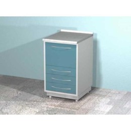 AR-14 - металлическая тумба с четырьмя выдвижными ящиками