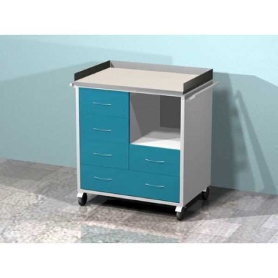 AR-46 - передвижной столик для анестезиолога (верх из нержавеющей стали) AR-46 - передвижной столик для анестезиолога (верх из нержавеющей стали)