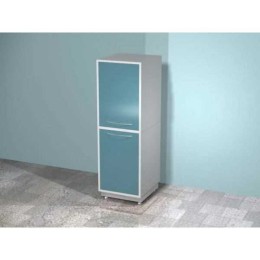 AR-71C - шкаф с двумя распашными металлическими дверями, четырьмя металлическими полками, бактерицидной лампой Philips