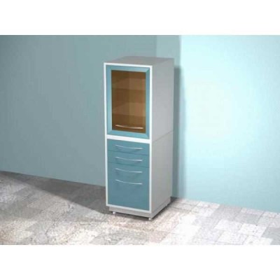 AR-82C - шкаф с распашной застекленной дверью, двумя стеклянными полками, четырьмя выдвижными ящиками, бактерицидной лампой Philips AR-82C - шкаф с распашной застекленной дверью, двумя стеклянными полками, четырьмя выдвижными ящиками, бактерицидной лампой Philips