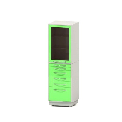 AR-83 - шкаф закрытого типа, металл в полимере, 2 секции, 6 выдвижных ящиков AR-83 - шкаф закрытого типа, металл в полимере, 2 секции, 6 выдвижных ящиков