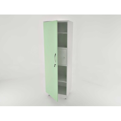 AR-C12S - шкаф закрытого типа с сейфом, металл в полимере, 4 полки AR-C12S - шкаф закрытого типа с сейфом, металл в полимере, 4 полки
