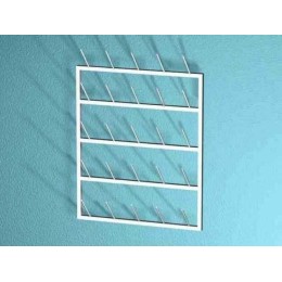 AR-LE - шкаф открытого типа-стеллаж сушильный, металл в полимере, 25 штырьков