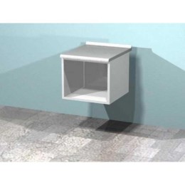 AR-T08 - металлическая настенная тумба с местом для оборудования (без оборудования)