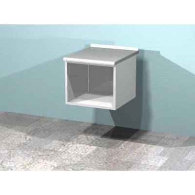 AR-T08 - металлическая настенная тумба с местом для оборудования (без оборудования) AR-T08 - металлическая настенная тумба с местом для оборудования (без оборудования)