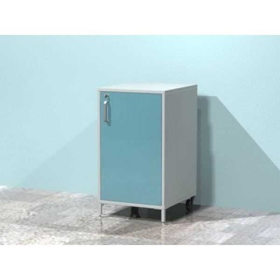 AR-X05 - металлическая тумба с распашной металлической дверью с замком, металлической полкой AR-X05 - металлическая тумба с распашной металлической дверью с замком, металлической полкой