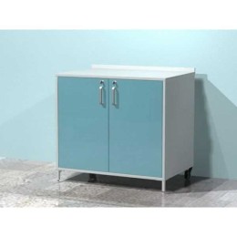 AR-X25 - металлическая тумба с двумя распашными металлическими дверями, замком, металлической полкой