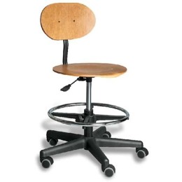 AR-Z71F - стул лабораторный (зубного техника) c подножкой для ног