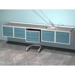 ARKODENT-T01 - комплект мебели для стоматологического кабинета, настенный