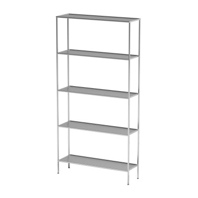 AT-S04 - шкаф-стеллаж для одноразовой одежды, нержавеющая сталь, 5 полок AT-S04 - шкаф-стеллаж для одноразовой одежды, нержавеющая сталь, 5 полок