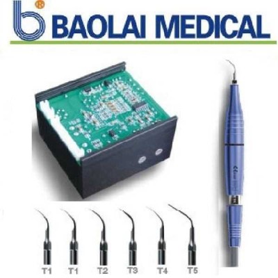 Bool С6 LED - встраиваемый скалер со светом и автоклавируемой алюминиевой ручкой Bool С6 LED - встраиваемый скалер со светом и автоклавируемой алюминиевой ручкой