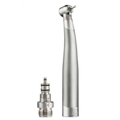 Bora - турбинный наконечник с керамическими подшипниками, кнопочным зажимом бора и 4-х канальным переходником Unifix Bora - турбинный наконечник с керамическими подшипниками, кнопочным зажимом бора и 4-х канальным переходником Unifix