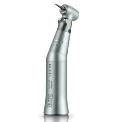 CA 1:1 L - угловой наконечник с подсветкой, кнопочным зажимом бора и внутренним распылителем CA 1:1 L - угловой наконечник с подсветкой, кнопочным зажимом бора и внутренним распылителем