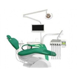Chiromega 654 Solo - стоматологическая установка с креслом и 3-мя инструментами