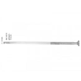 Долото хирургическое изогнутое, рабочая часть 4мм, 17,5 мм