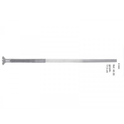 Долото хирургическое прямое, рабочая часть 4мм, 17,5 мм Долото хирургическое прямое, рабочая часть 4мм, 17,5 мм