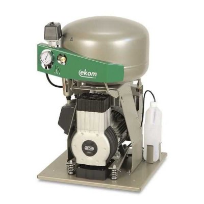 EKOM DK50 PLUS/M (PLUS S/M) - безмасляный компрессор для одной стоматологической установки с осушителем, с ресивером 25 л (75 л/мин) EKOM DK50 PLUS/M (PLUS S/M) - безмасляный компрессор для одной стоматологической установки с осушителем, с ресивером 25 л (75 л/мин)