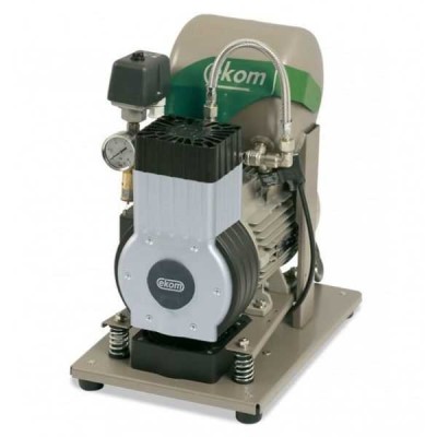 EKOM DK50 Z (S) - безмасляный компрессор для одной стоматологической установки с ресивером 5 л (75 л/мин) EKOM DK50 Z (S) - безмасляный компрессор для одной стоматологической установки с ресивером 5 л (75 л/мин)