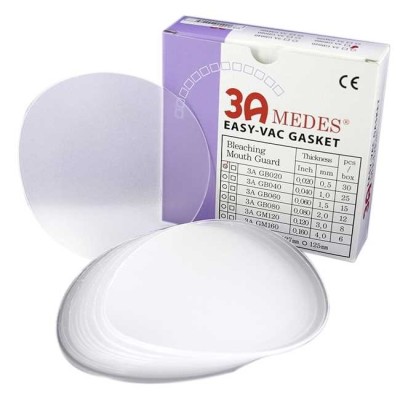 EV Gasket Bleaching 020 - пластины круглые, толщина 0,5 мм, 30 шт. EV Gasket Bleaching 020 - пластины круглые, толщина 0,5 мм, 30 шт.