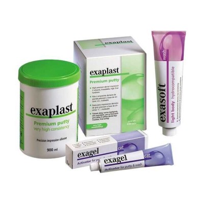 Exaplast - слепочный материал, C-силикон, набор Exaplast - слепочный материал, C-силикон, набор