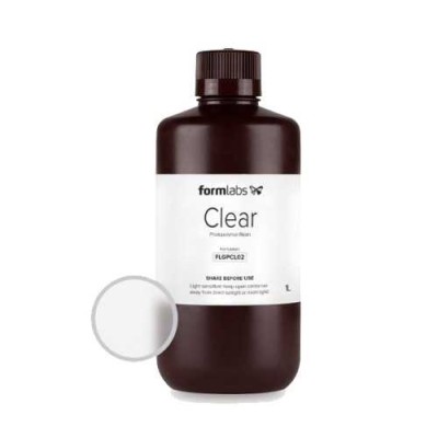 Фотополимерная смола Formlabs, прозрачная Фотополимерная смола Formlabs, прозрачная