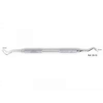 Гладилка-штопфер, жесткая-штопфер, 3,0-2,0 мм Гладилка-штопфер, жесткая-штопфер, 3,0-2,0 мм