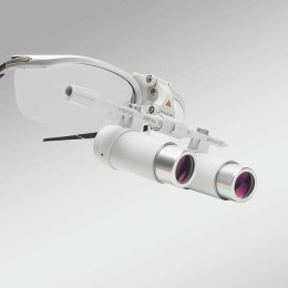 Heine HRP Set A - бинокулярные лупы высокого разрешения с увеличением 3,5х, 4х и 6х и креплением на оправе