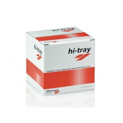 Hi-Tray Metal - ложка слепочная с перфорацией, верх/низ - 8 шт Hi-Tray Metal - ложка слепочная с перфорацией, верх/низ - 8 шт