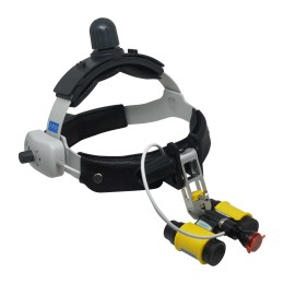 HL8200 - беспроводной налобный светодиодный осветитель в комплекте с бинокулярными лупами SLH