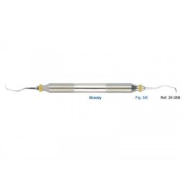 Кюрета парадонтологическая Gracey, форма 5/6, ручка DELUXE, диаметр 10 мм