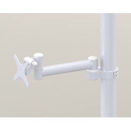 DS-40-1- кронштейн для стоматологической установки,провода частично с наружи