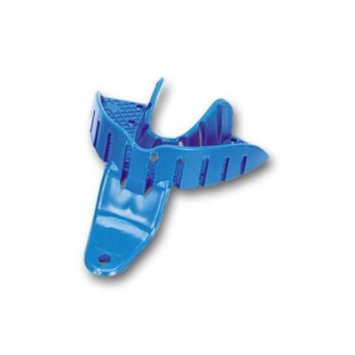 Ложка слепочная нижняя малая с перфорацией без бортиков пластиковая, одноразовая 67*52 мм, 24 шт. Ложка слепочная нижняя малая с перфорацией без бортиков пластиковая, одноразовая 67*52 мм, 24 шт.