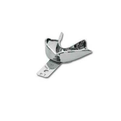 Ложка слепочная нижняя средняя (L) без перфорации с бортиками Ложка слепочная нижняя средняя (L) без перфорации с бортиками