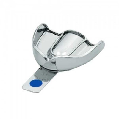 Ложка слепочная верхняя очень большая (XL) без перфорации с бортиками Ложка слепочная верхняя очень большая (XL) без перфорации с бортиками