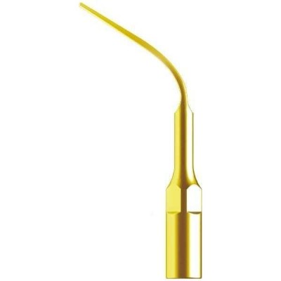 Насадка P1T для скалеров EMS и Woodpecker, для удаления зубного камня в неглубоких карманах и работы с проксимальными поверхностями Насадка P1T для скалеров EMS и Woodpecker, для удаления зубного камня в неглубоких карманах и работы с проксимальными поверхностями